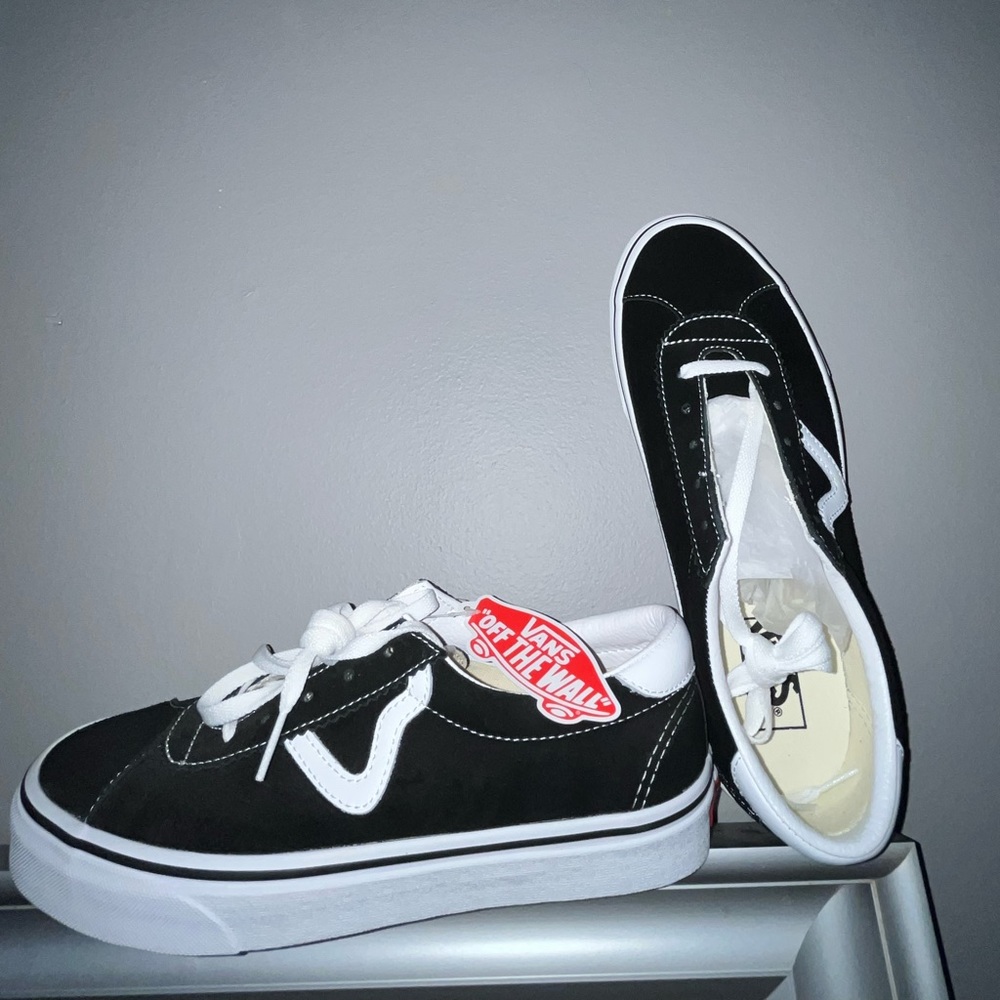 (SIZE 9‼️) Vans Sport Black